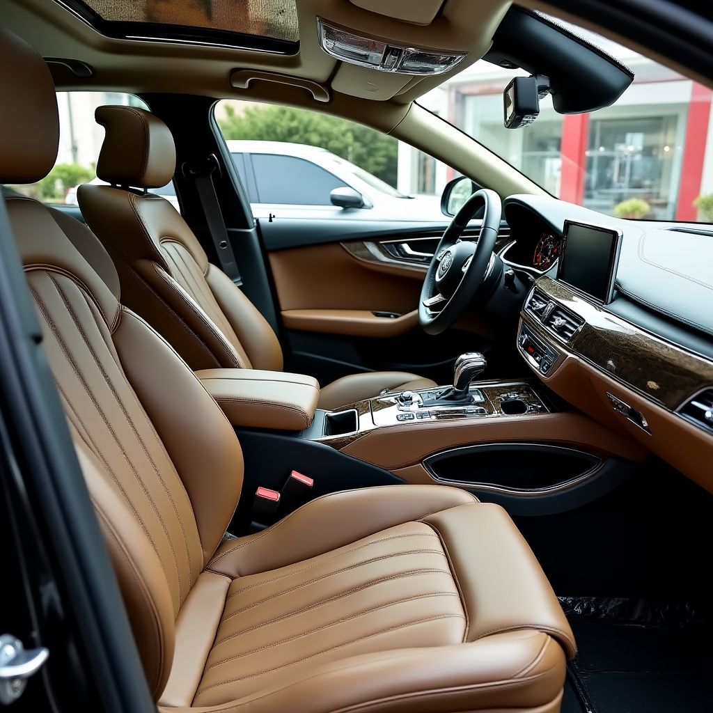 Renovace interiéru Audi A8